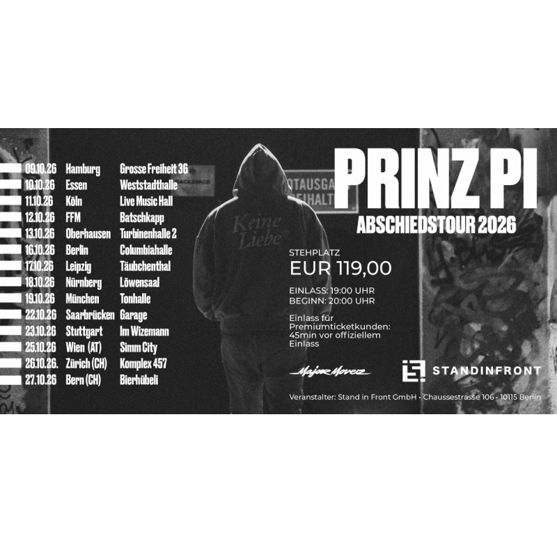 Premium Ticket Abschiedstour 2026