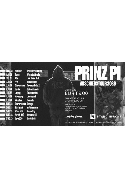 Premium Ticket Abschiedstour 2026