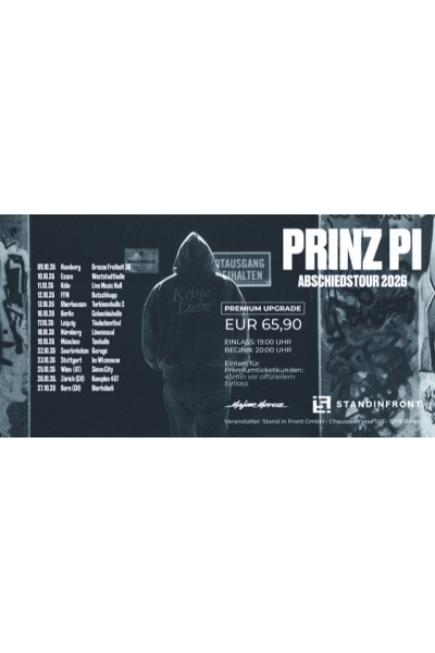 Premium Upgrade-Ticket Abschiedstour 2026