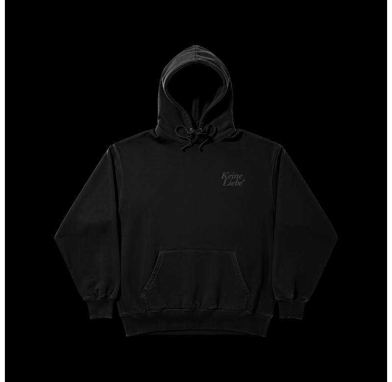 Hoodie Keine Liebe Black
