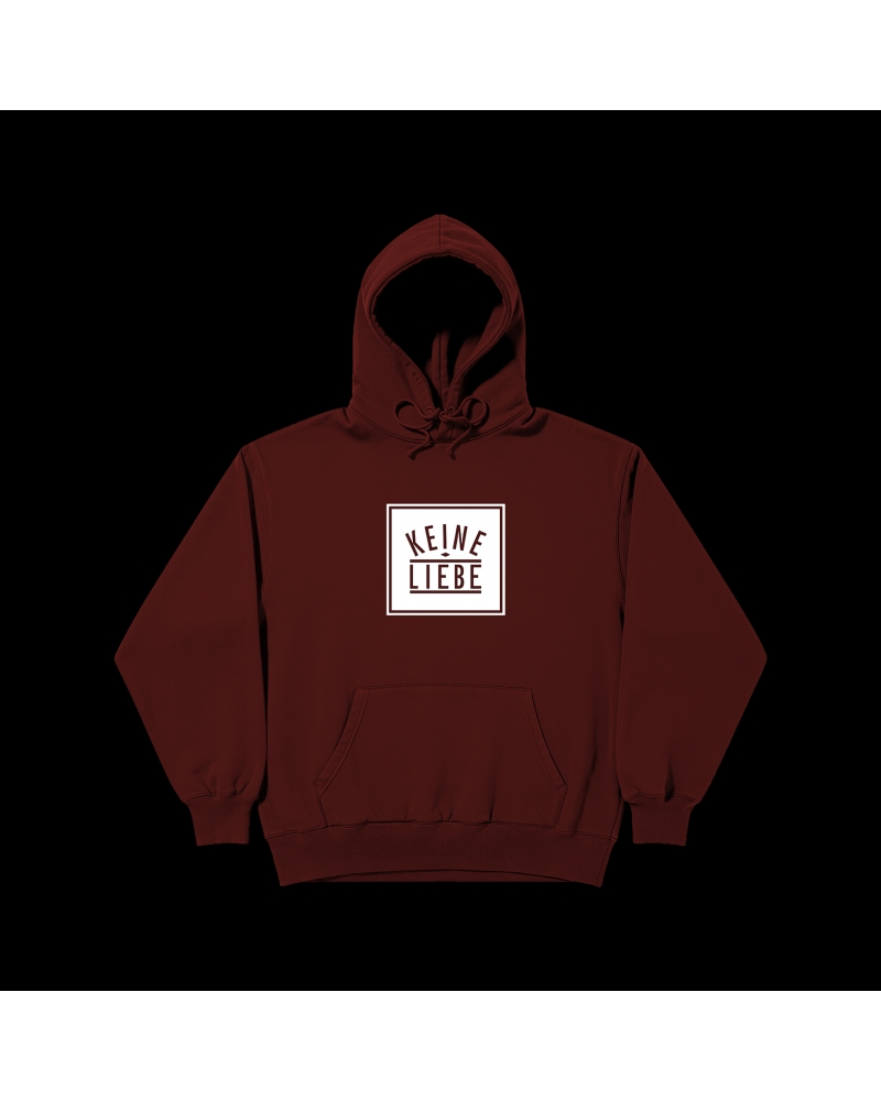 Hoodie Keine Liebe Red