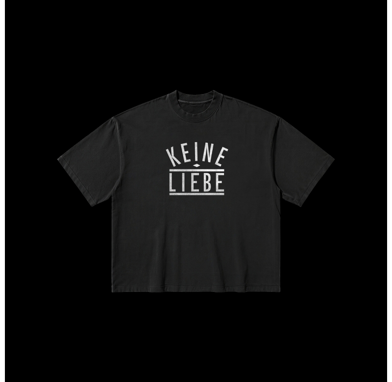 T-Shirt Keine Liebe Black