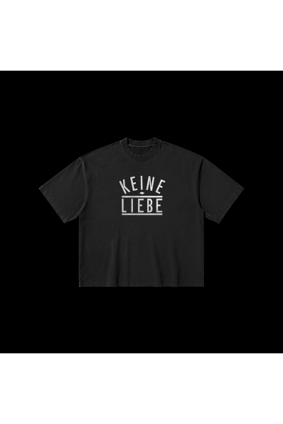 T-Shirt Keine Liebe Black