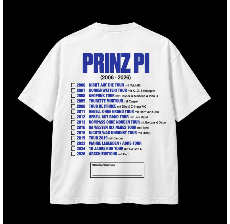Tour Shirt 2026 Abschiedstour