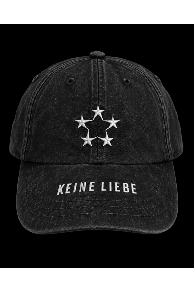 Keine Liebe Cap schwarz